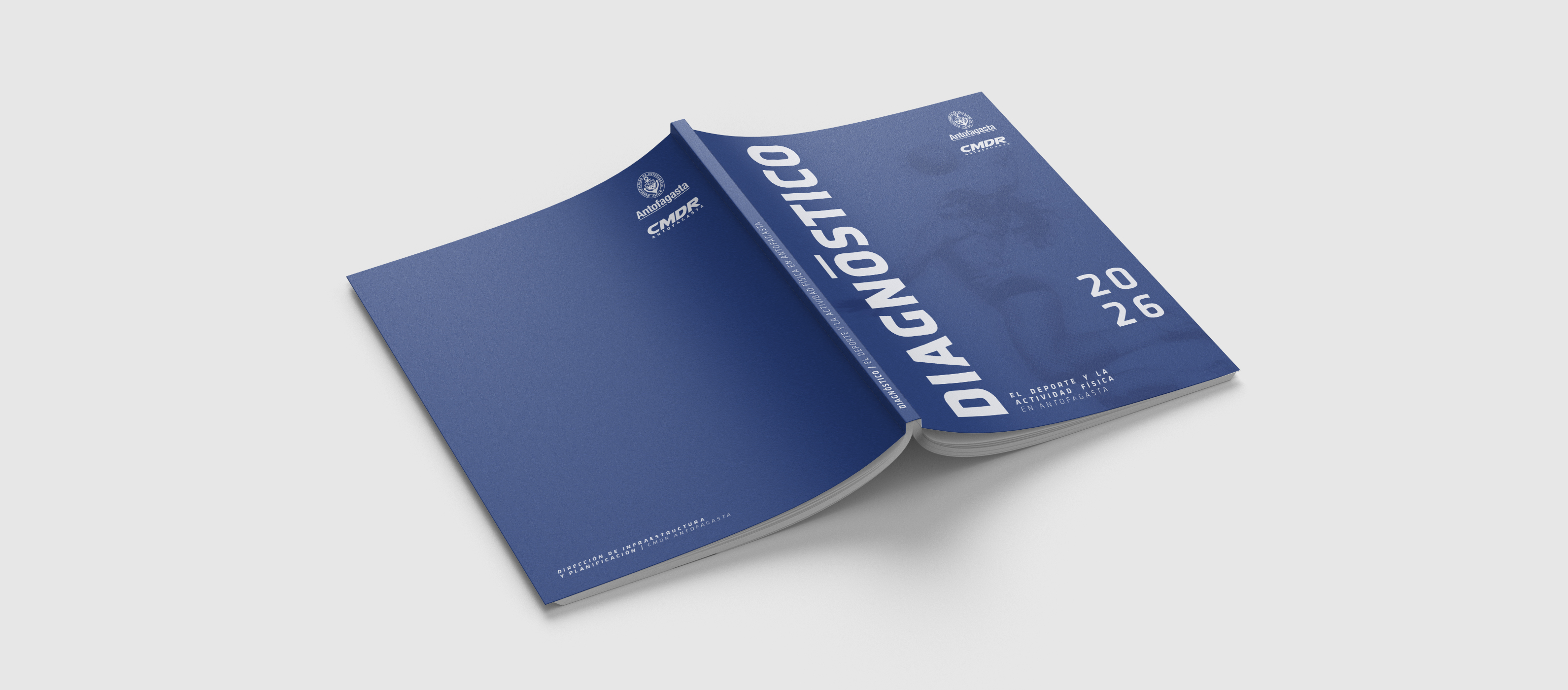 Libro del Diagnóstico del deporte en Antofagasta: vista de la portada